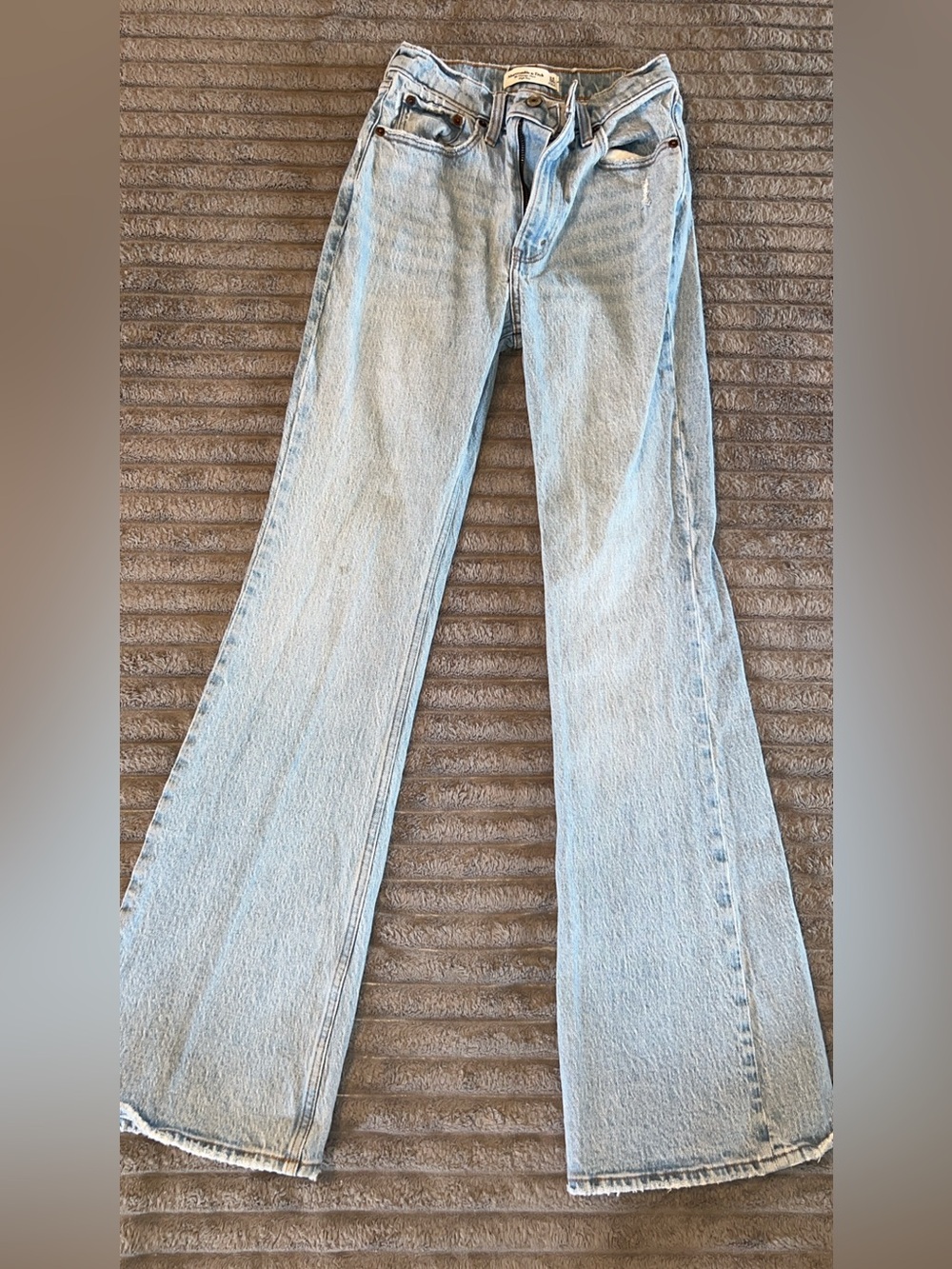Abercrombie & Fitch Light Blue Flare Jeans